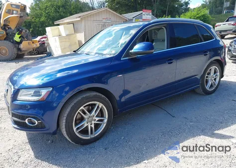 2013 Audi Q5 3.0T Premium Plus from USA, damaged, VIN WA1DGAFP5DA050572